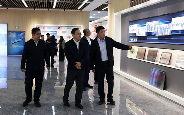 中國鋼研黨委副書記、總經(jīng)理高宏斌一行 到航產(chǎn)集團調(diào)研